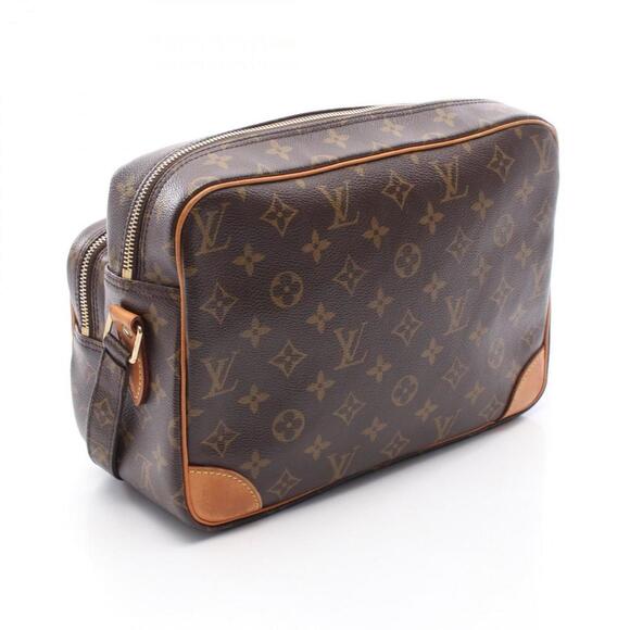 LOUIS VUITTON Brown Monogram Leather Shoulder Bag - Picture 2 of 9